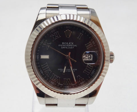 Rolex Datejust 41 Weißgold-Lünette